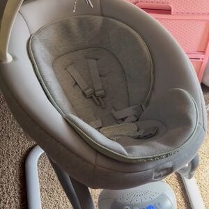 Gray Baby Swing
